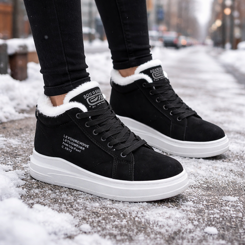 UrbanSnow Comfort™ Plush Winter Sneakers